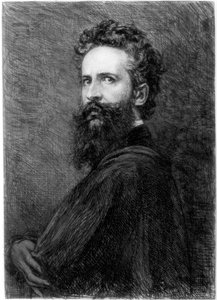 Hans Makart, artista austríaco, c1880-1882. de W. Unger