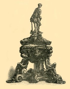 Tinteiro em bronze, meados do século XVI, 1881. de W. W. McCarty