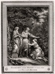 Telêmaco pede a Hazael que o receba como escravo com Mentor, 1775
