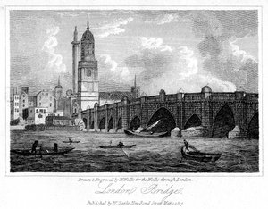 Ponte de Londres, Londres, 1817.