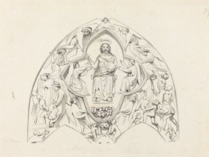 Juízo Final, Catedral de Lincoln de W. Walton after John Flaxman
