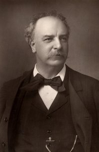 "Charles Santley (1834-1922) barítono inglês (woodburytype). de W. and D. (after) Downey