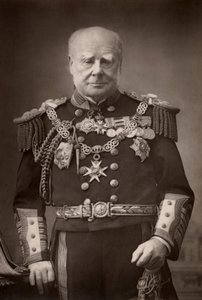 "Henry Keppel (1809-1904) Almirante e cortesão inglês. (woodburytype) de W. and D. (after) Downey
