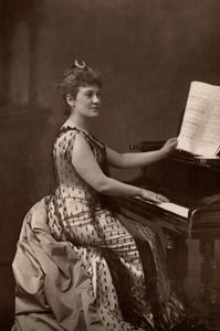 "Madame Nordica (Lilian Norton) (1857-1914) soprano americana. (woodburytype) de W. and D. (after) Downey