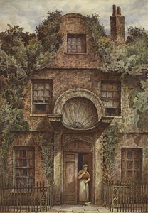 Entrada na casa de Fairfax, Putney (chromolitho)