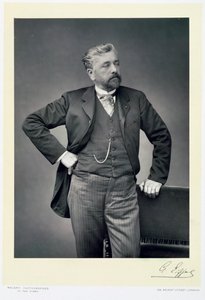 Alexandre Gustave Eiffel, engenheiro francês, final do século XIX