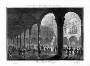 Royal Exchange, Londres, 1804.