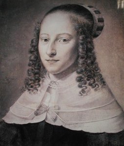 Retrato de uma Jovem Mulher de Wallerant Vaillant