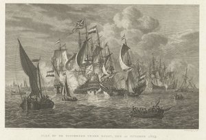 Batalha do Zuiderzee contra Bossu, 1573
Batalha do Mar do Sul contra Bossu, 11 de Outubro de 1573 (título sobre o objecto) de Walraad Nieuwhoff