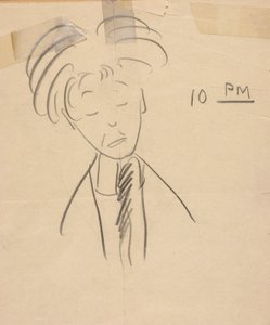22 horas (Retrato de La Salle Spier) de Walt Kuhn