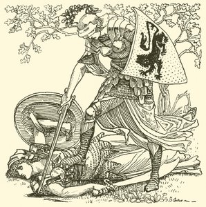 Da Fada Queene de Spenser (gravura)