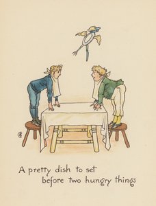 Ilustração para Legends for Lionel de Walter Crane (litografia a cores) de Walter (after) Crane