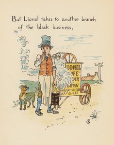 Ilustração para Legends for Lionel de Walter Crane (litografia a cores) de Walter (after) Crane