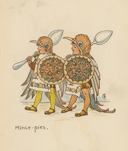 Ilustração para Legends for Lionel de Walter Crane (litografia a cores) de Walter (after) Crane