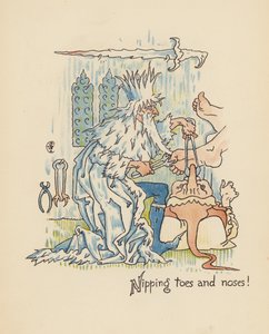 Ilustração para Legends for Lionel de Walter Crane (litografia a cores) de Walter (after) Crane