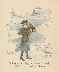 Ilustração para Legends for Lionel de Walter Crane (litografia a cores) de Walter (after) Crane