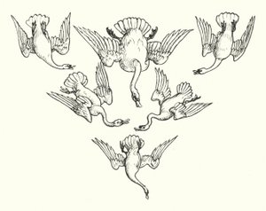 Os Seis Cisnes (gravura)