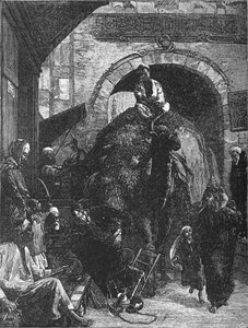 Caminho estreito no Cairo, c1882