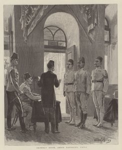 Sala Ordenada, Abdin Barracks, Cairo, Índia