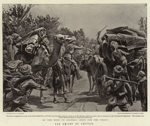 O alívio de Chitral de Walter Charles Horsley