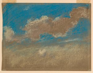 Nuvens em um céu azul de Walter Clark