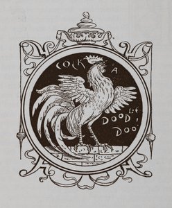 Um cultivo de galo. de Walter Crane