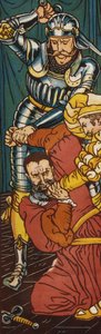 Barba Azul (cor litho) de Walter Crane