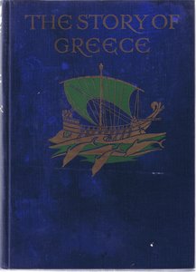 Design de placa frontal, ilustração da história da Grécia, de 1930 de Walter Crane