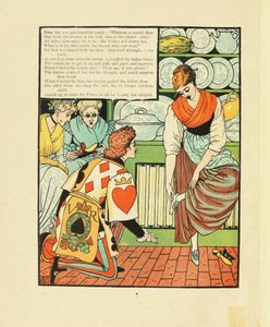 Ilustração para o conto de fadas Cinderela de Walter Crane