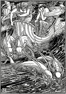 Ilustração para o Faerie Queene, c1890, 1897 de Walter Crane