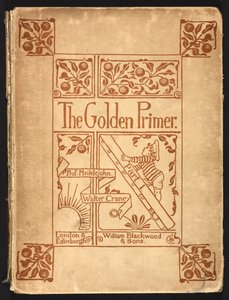 Capa interior do "The Golden Primer". de Walter Crane