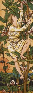 Jack e o pé-de-feijão (cor litho) de Walter Crane