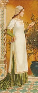 Laura Leitura, 1885 de Walter Crane