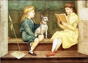 Lionel e Beatrice Crane de Walter Crane