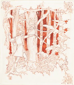 Príncipe Encantado na Floresta de Walter Crane