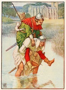 Robin Hood e Pai Tuck de Walter Crane