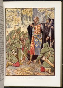 Robin Hood antes de Richard I de Walter Crane