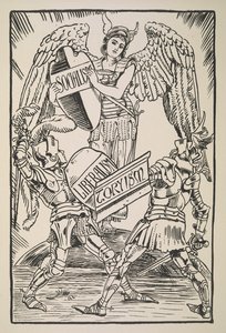 Socialismo, Liberalismo e Toryism, de Cartoons for the Cause de Walter Crane