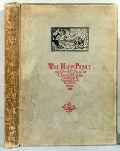 Titlepage do príncipe feliz e outros contos por Oscar Wilde, 1888 de Walter Crane