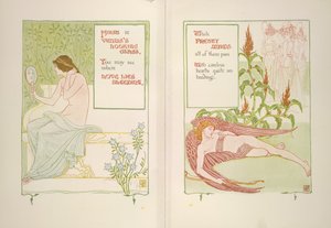O espelho de Vénus e as empregadas de Walter Crane