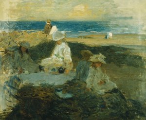 Na praia, c.1903