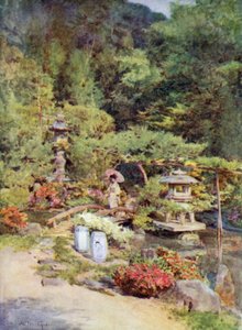 Um jardim clássico Design, Kyoto de Walter Frederick Roofe Tyndale