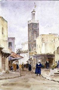 Uma Cena de Rua Oriental de Walter Frederick Roofe Tyndale