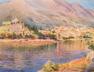 Cavtat, Ragusa antiga (litografia a cores) de Walter Frederick Roofe Tyndale