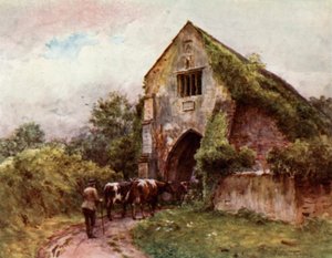 Portão de entrada, Abadia de Cleeve de Walter Frederick Roofe Tyndale