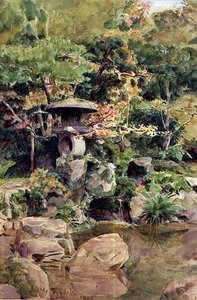Jardim em Ashinoyu de Walter Frederick Roofe Tyndale