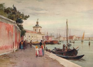 La Dogana, Veneza, c1900 1913 de Walter Frederick Roofe Tyndale