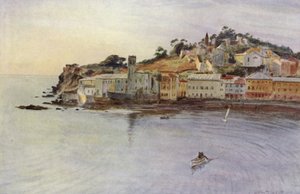 La Penisola, Sestri Levante (cor litho) de Walter Frederick Roofe Tyndale