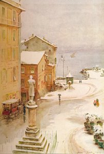 Piazza Mazzini, S. Margherita, c1910, 1912 de Walter Frederick Roofe Tyndale