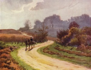 A Nova Floresta: Beaulieu, Lyndhurst (cor litho) de Walter Frederick Roofe Tyndale